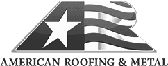 american roofing logo dark