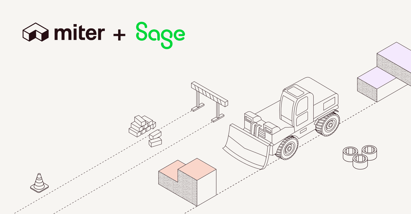 Miter integrates with Sage 100, Sage 300, and Sage Intacct