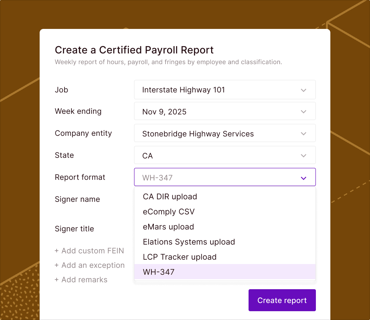 Miter Certified Payroll Reports | Reports In Seconds.